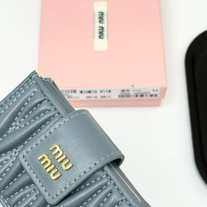 Fine Logo-Lettering Wallet
