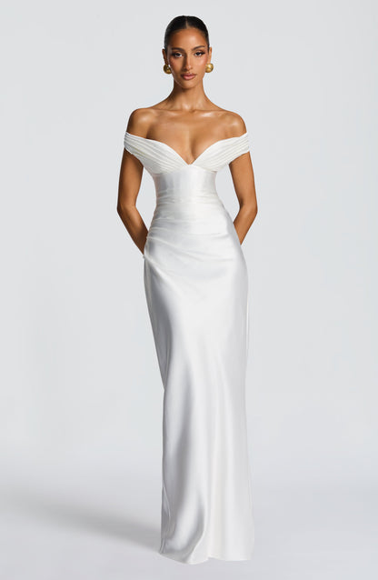Aurelia Maxi Dress - Ivory