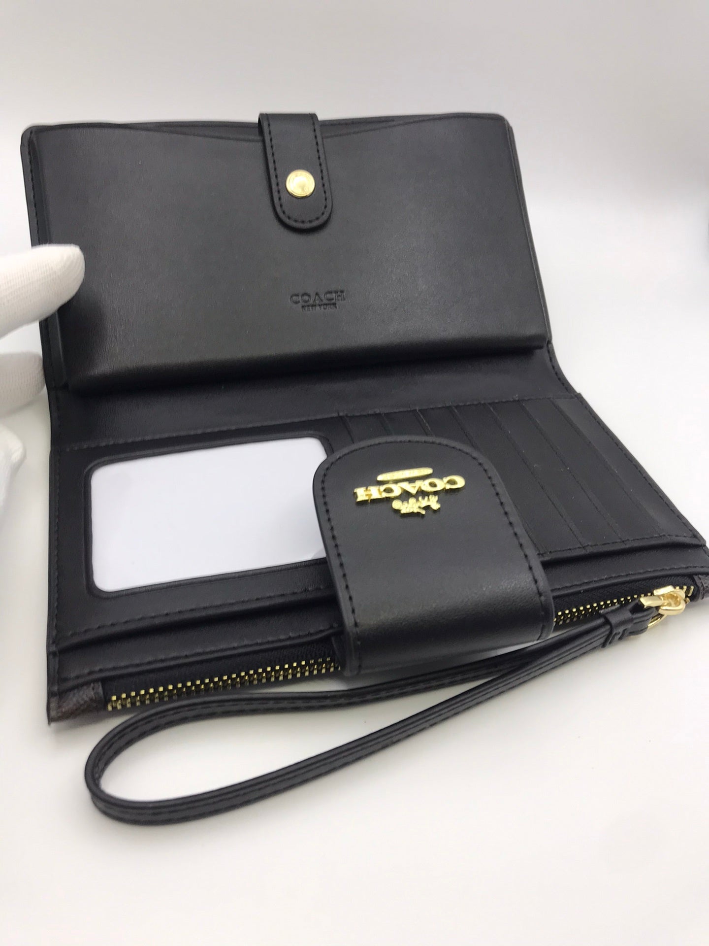 Tech Brown Phone Wallet