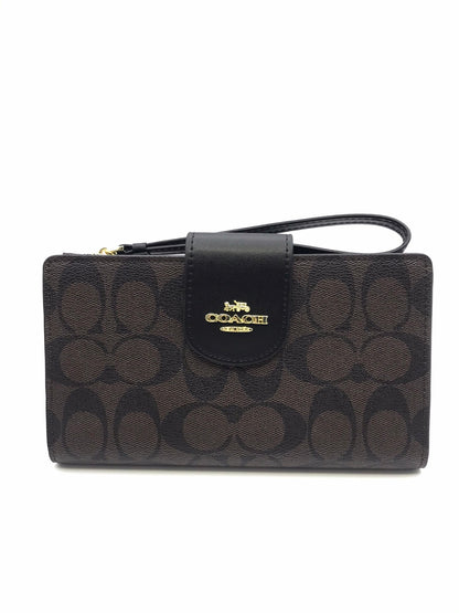 Tech Brown Phone Wallet