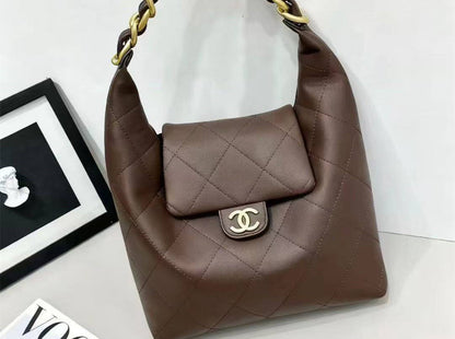 Pocket Hobo Shoulder Bag