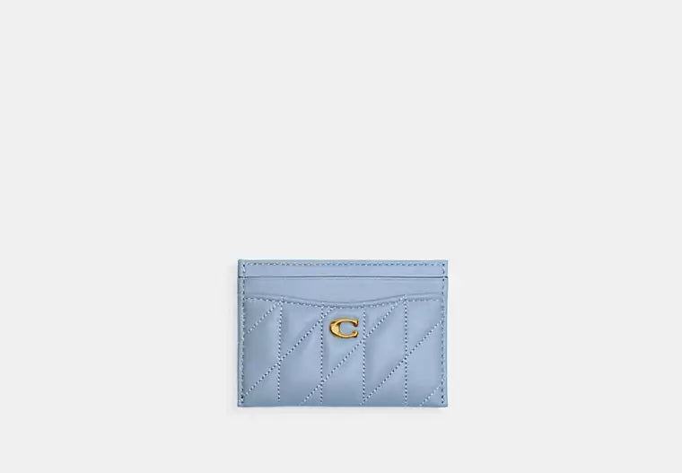 Essential Card Case With Pillow Quilting