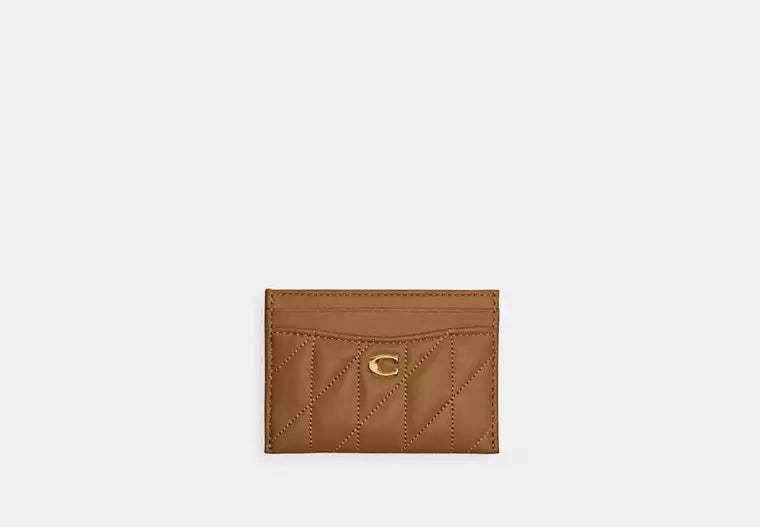Essential Card Case With Pillow Quilting