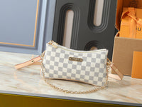 White Checkered Pattern