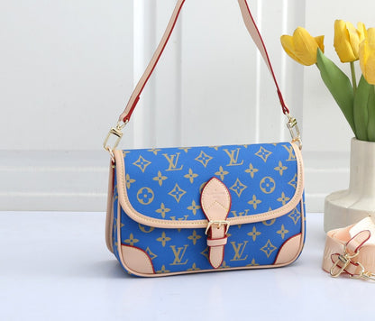 Diane Monogram Canvas Handbag