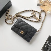 Black With Gold Chain