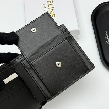 Bi-fold Wallet IN Striped Triomphe Canvas Wallet