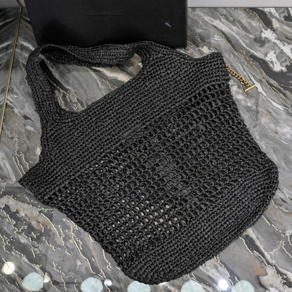 Icare Maxi Raffia Handbag