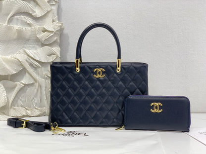 Timeless Shopping Tote Bag & Wallet