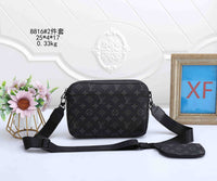 Black Embossed Monogram