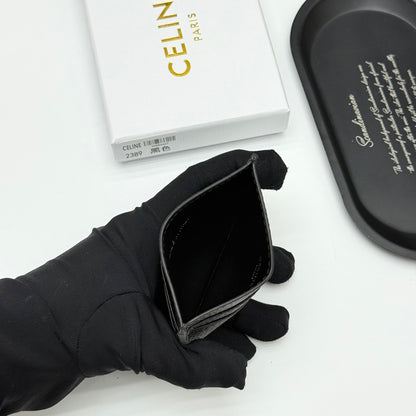 Large Classic Card Holder In Black