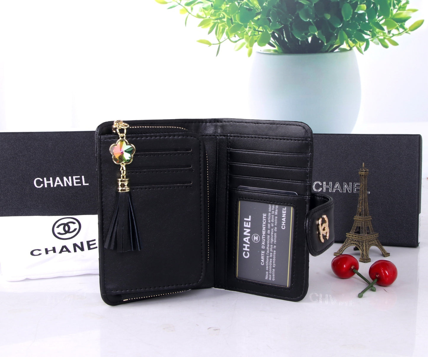 Luxury Compact Bifold Wallet