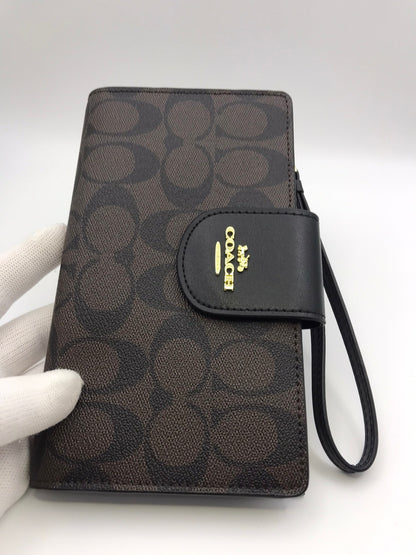 Tech Brown Phone Wallet