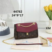 Wine Red Monogram