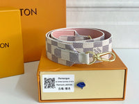 Damier White & Pink