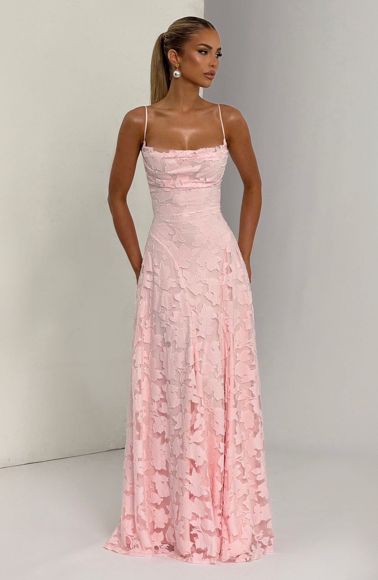 Francis Maxi Dress - Blush