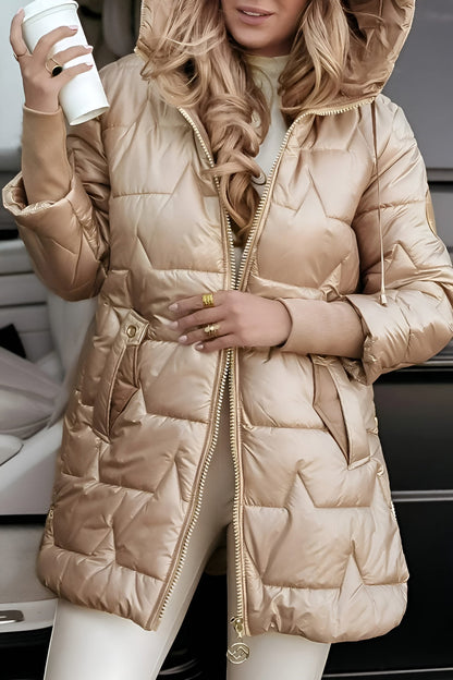 Aurelia - Elegant Hooded Coat