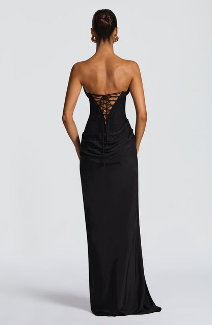 Liora Maxi Dress - Black