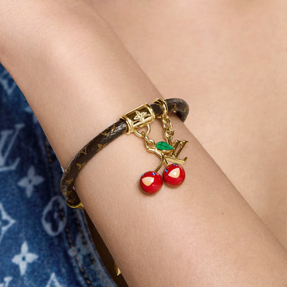 LV x TM Cerise Bracelet With Box