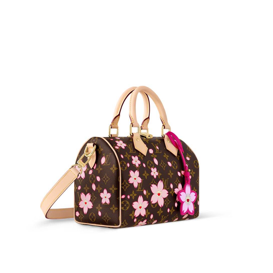 LV x TM Speedy Bandoulière 25 With Box