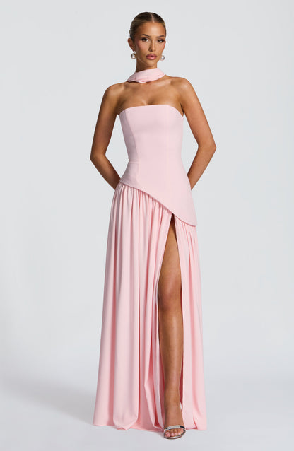 Maliyah Maxi Dress - Blush