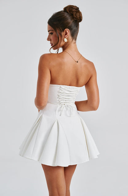 Ruby Playsuit - Ivory