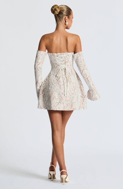 Salone Mini Dress - Ivory