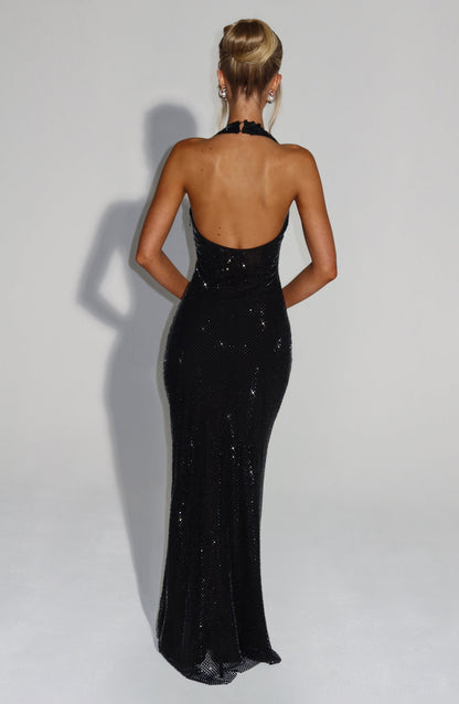 Starla Maxi Dress - Black