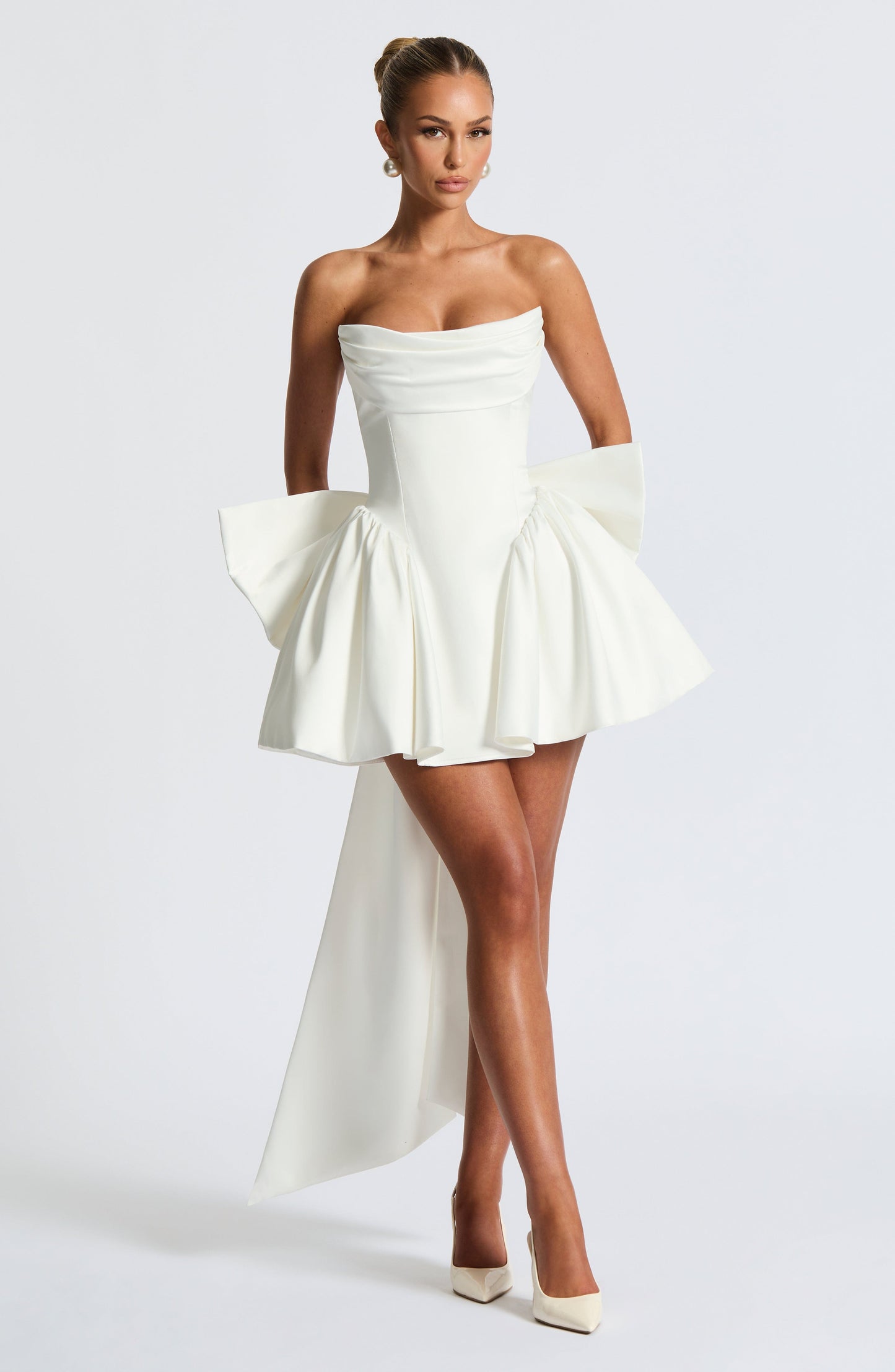 Trinity Mini Dress - Ivory