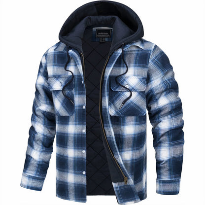 Calixte™ – Zip-Up Plaid Jacket