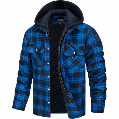 Calixte™ – Zip-Up Plaid Jacket