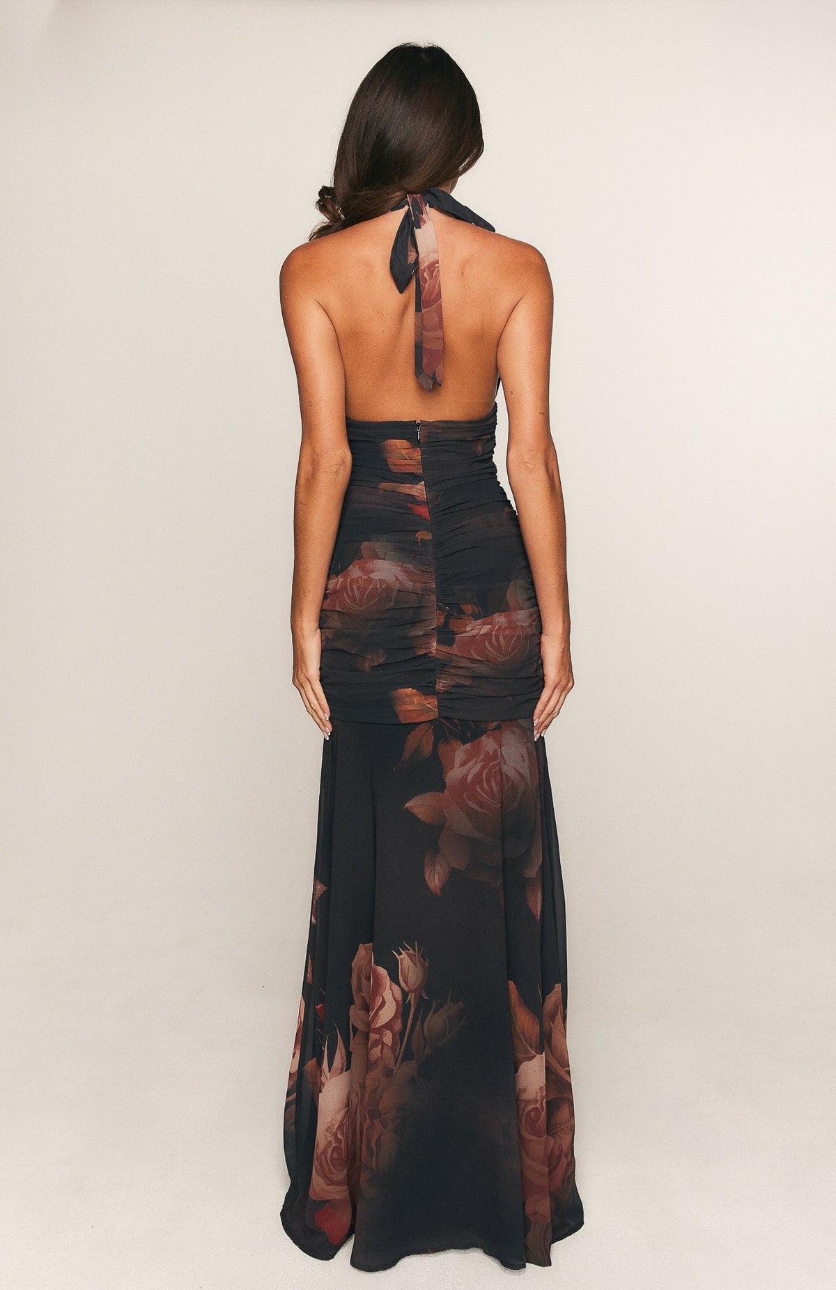 Cherish The Thought Maxi Dress Midnight Silk